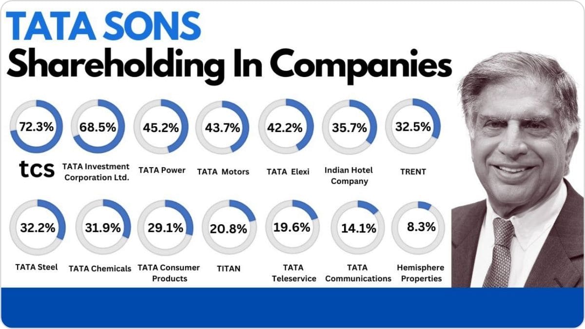 TATA SONS Shareholding In Companies